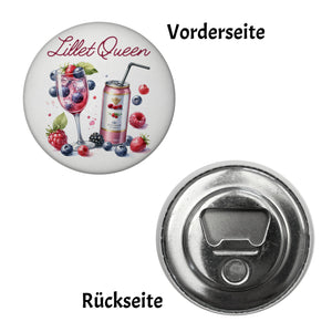 Lillet Queen Magnet rund