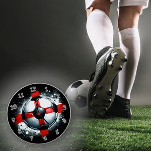 Fußball Englische Flagge Wanduhr