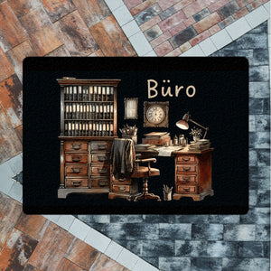 Büro Fußmatte in 35x50 cm ohne Rand