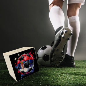 Fußball Serbien Flagge Spardose