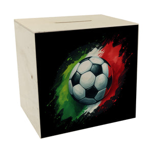 Fußball Italien Flagge Spardose