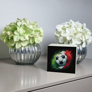Fußball Italien Flagge Spardose