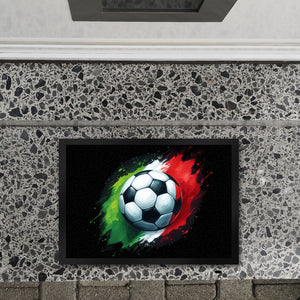 Fußball Italien Flagge Fußmatte in 35x50 cm
