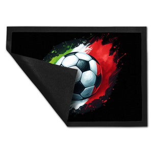 Fußball Italien Flagge Fußmatte in 35x50 cm