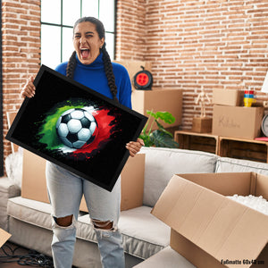 Fußball Italien Flagge Fußmatte in 35x50 cm