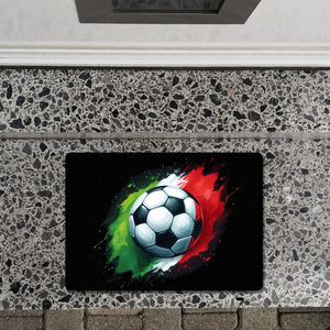 Fußball Italien Flagge Fußmatte in 35x50 cm ohne Rand