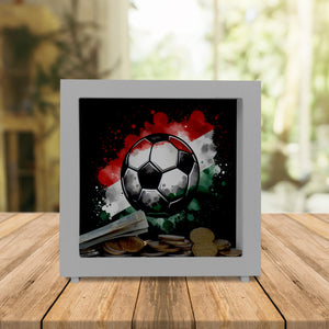 Fußball Ungarn Flagge Spardose