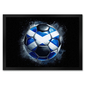 Fußball Schottland Flagge Fußmatte in 35x50 cm