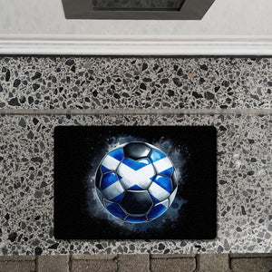 Fußball Schottland Flagge Fußmatte in 35x50 cm ohne Rand
