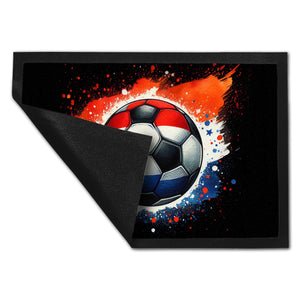 Fußball Niederlande Flagge Fußmatte in 35x50 cm