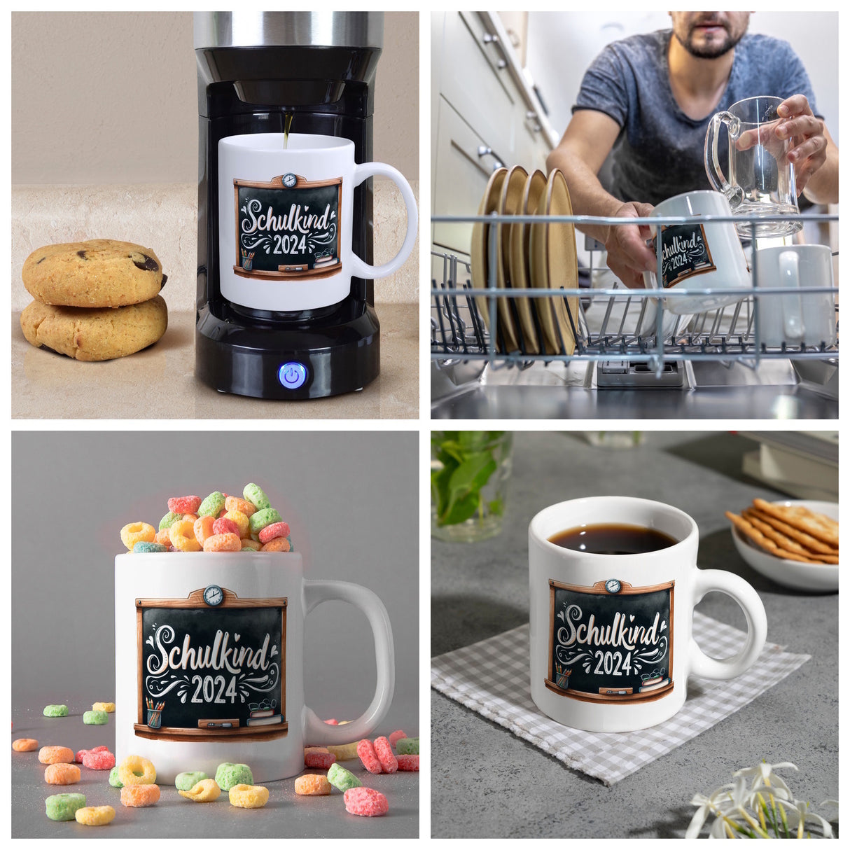 Schulkind 2024 Kaffeebecher