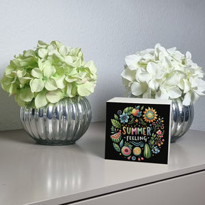 Sommer Vibes Spardose mit Spruch Summer feeling
