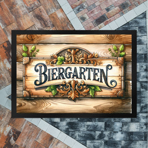 Biergarten Fußmatte in 35x50 cm
