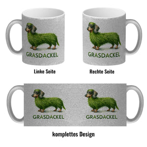 Grasdackel schwäbischer Dialekt Kaffeebecher