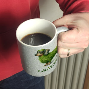 Grasdackel schwäbischer Dialekt Kaffeebecher