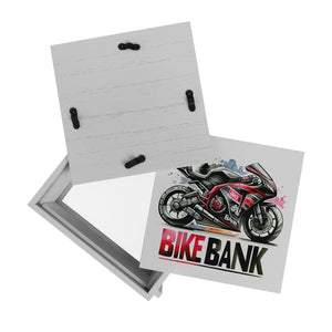 Rennmotorrad Spardose mit Spruch Bike Bank