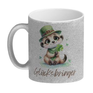Erdmännchen Glücksbringer Kaffeebecher