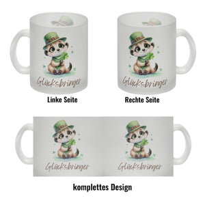 Erdmännchen Glücksbringer Kaffeebecher