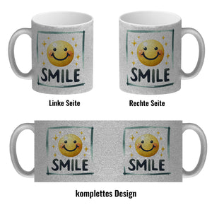 Smile Emoticon Kaffeebecher