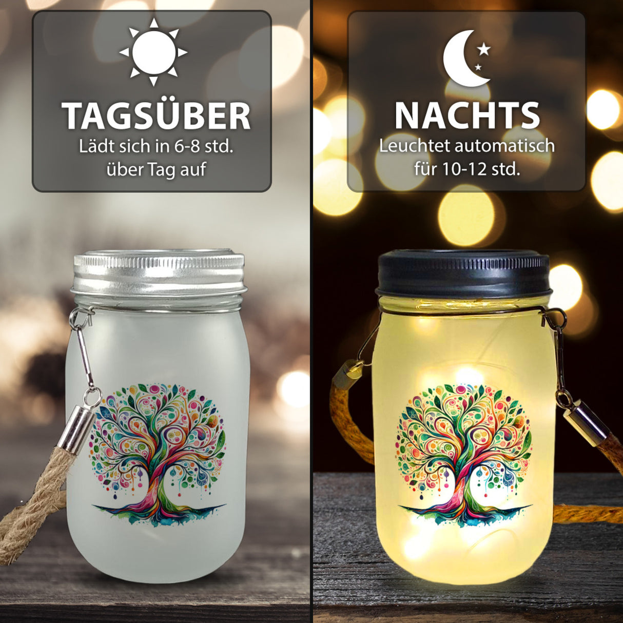 Lebensbaum Solarlicht