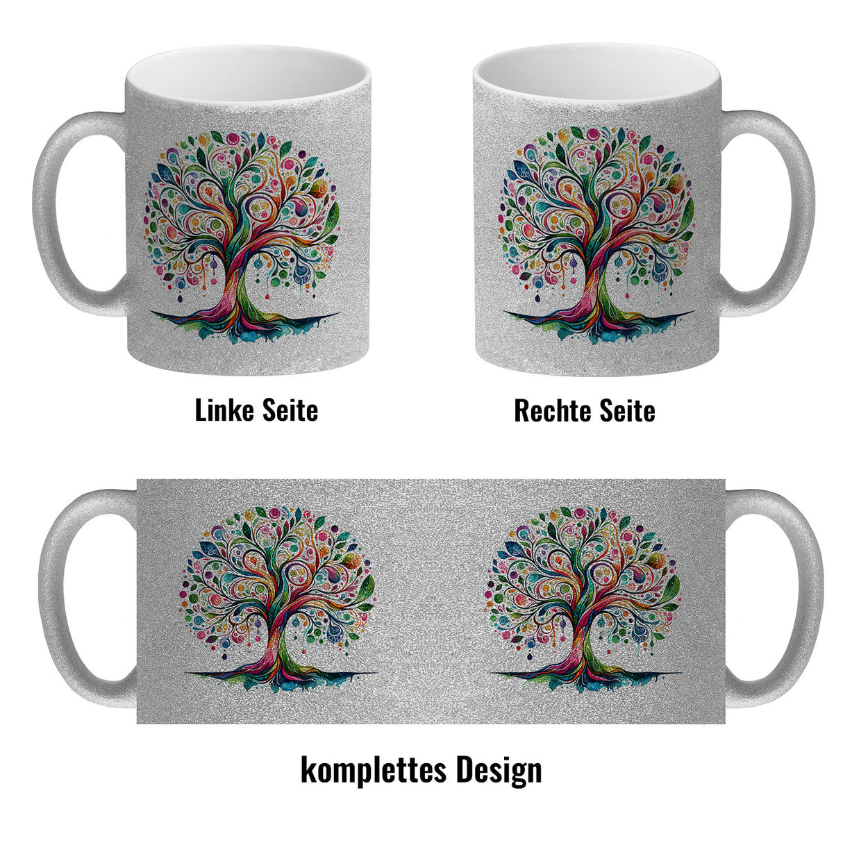 Lebensbaum Kaffeebecher