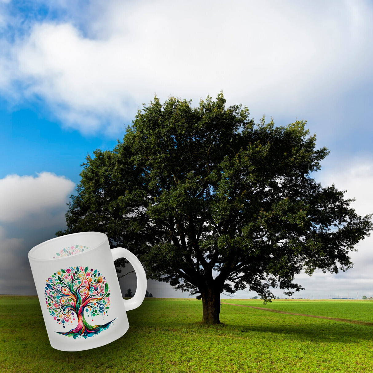 Lebensbaum Kaffeebecher