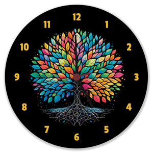 Lebensbaum Wanduhr