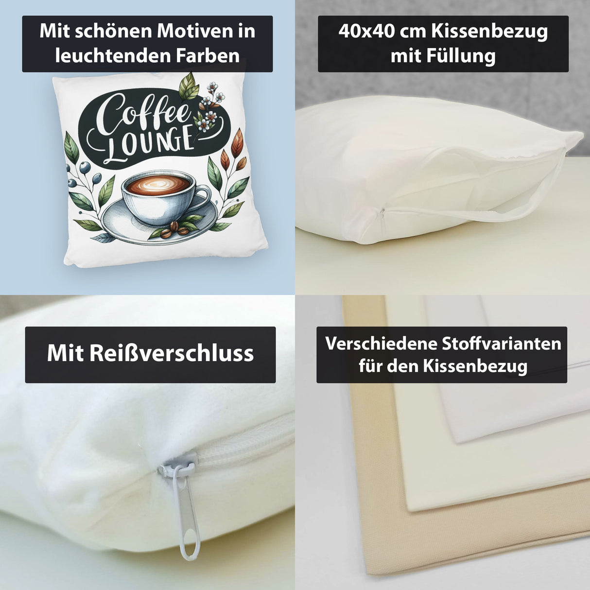 Coffee Lounge Kissen