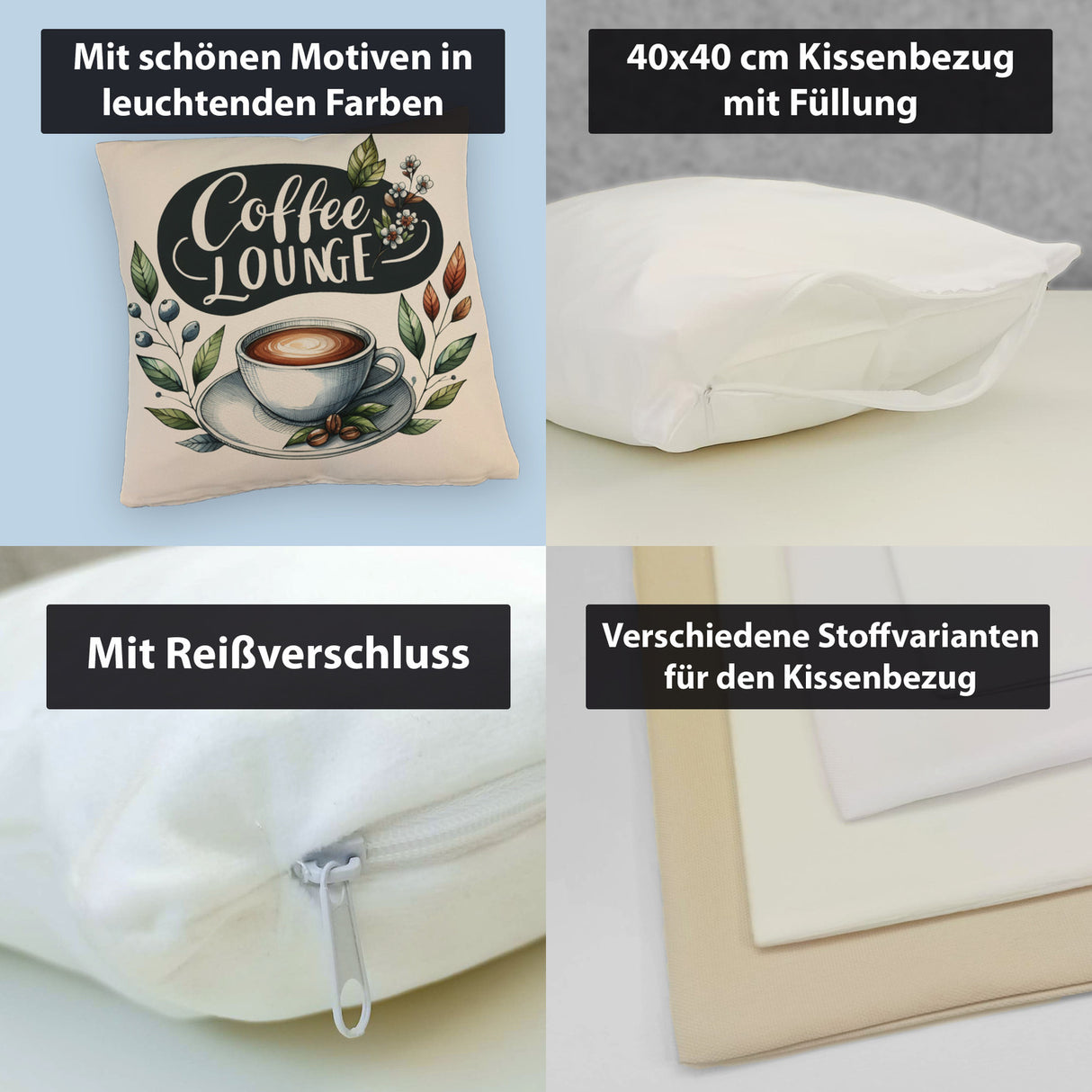 Coffee Lounge Kissen