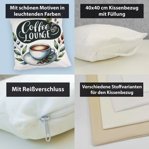 Coffee Lounge Kissen