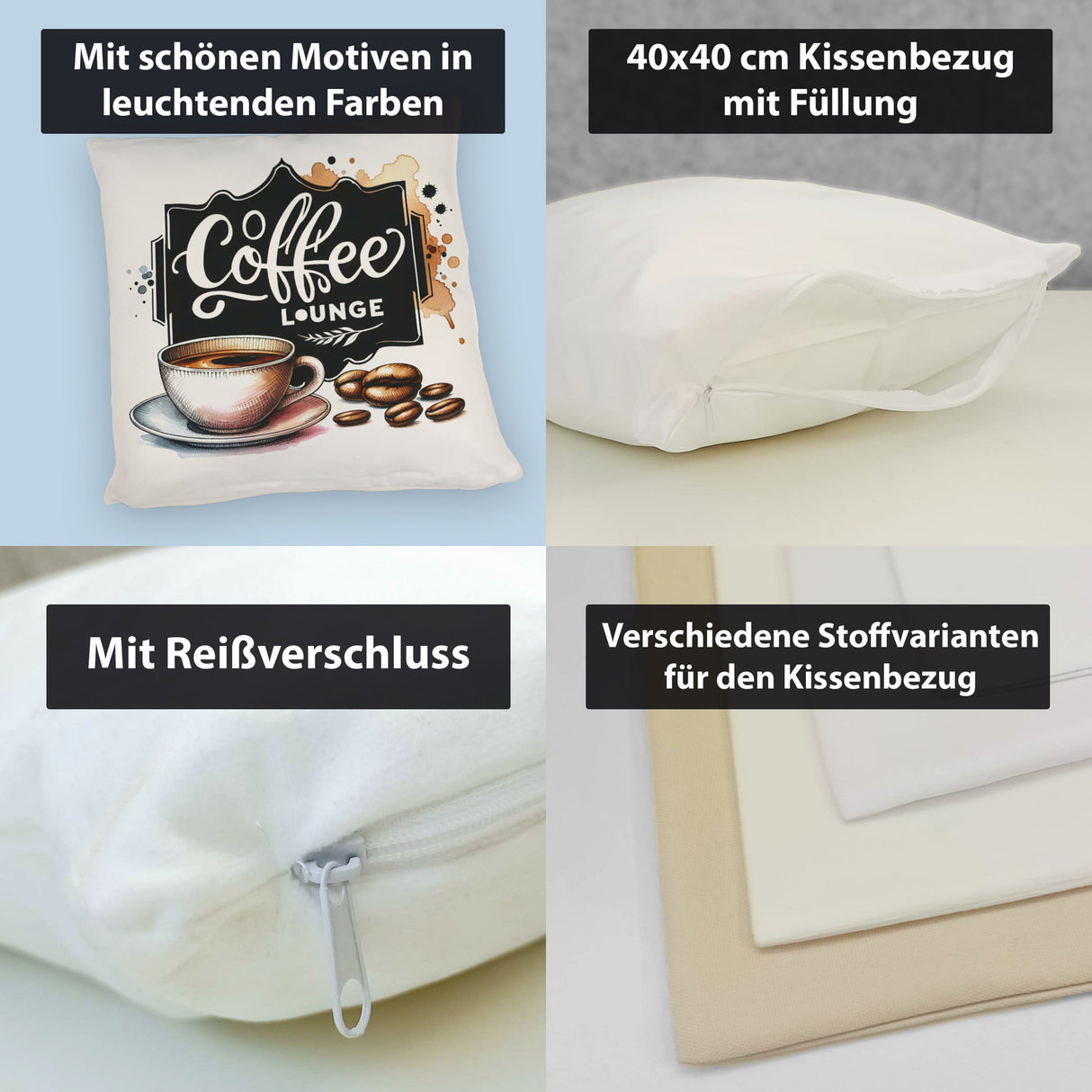 Coffee Lounge Kissen
