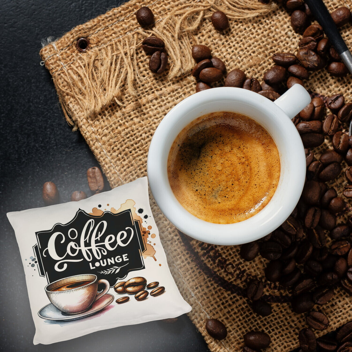 Coffee Lounge Kissen