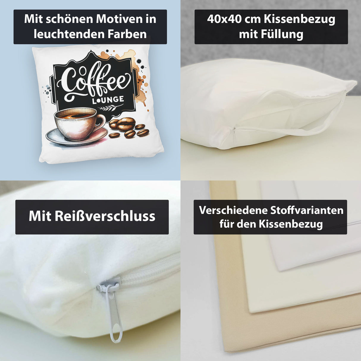 Coffee Lounge Kissen