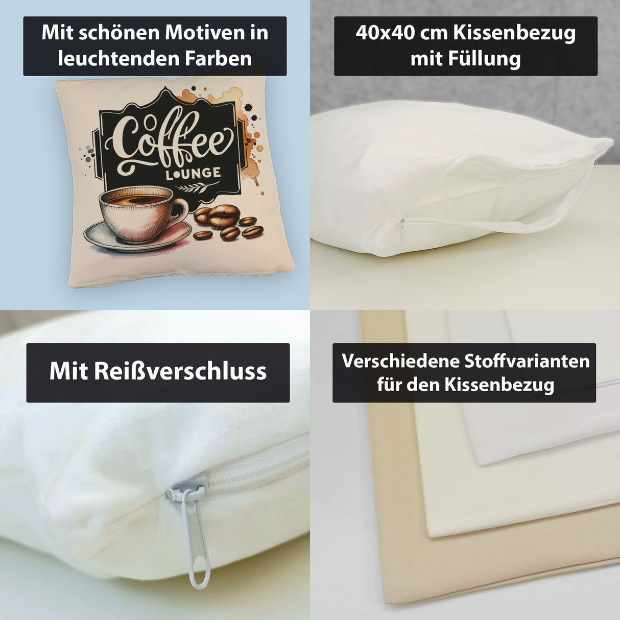 Coffee Lounge Kissen
