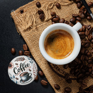 Coffee Magnet rund