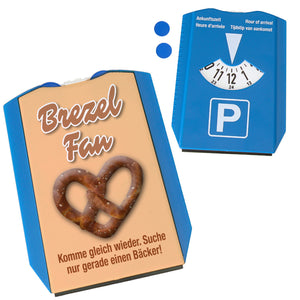 Brezelherz Parkscheibe mit Spruch Brezel Fan Suche einen Bäcker