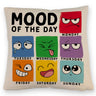 Emotionen Kissen mit Spruch Mood of the Day