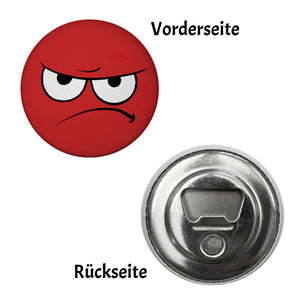 Emotion Wut Magnet rund