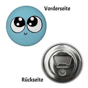Emotion niedlich Magnet rund