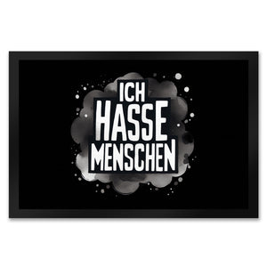 Ich hasse Menschen Fußmatte in 35x50 cm