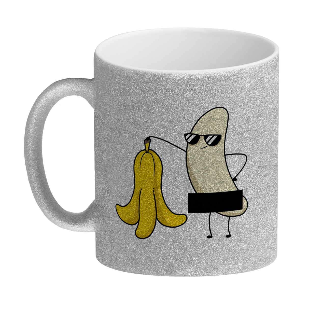 Nackte Banane Kaffeebecher