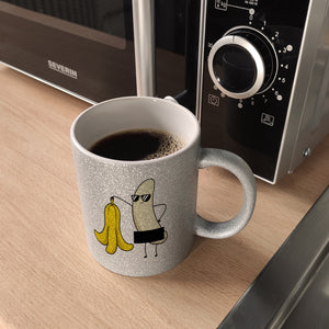 Nackte Banane Kaffeebecher