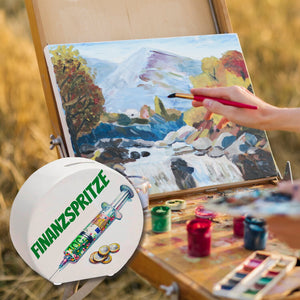 Finanzspritze Geldgeschenk Spardose