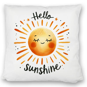 Sonne Freundschaft Kissen mit Spruch Hello sunshine