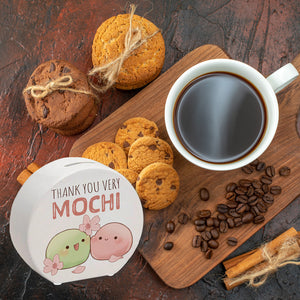 Mochi Spardose mit Spruch Thank you very Mochi