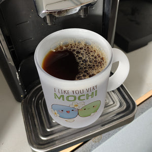 Mochi Freunde Kaffeebecher mit Spruch I like you very Mochi