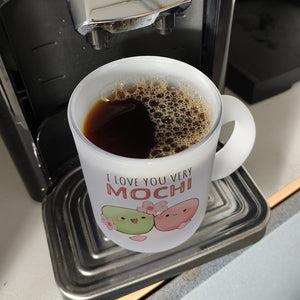 Mochi Paar Kaffeebecher mit Spruch I love you very Mochi