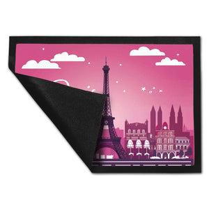 Paris Skyline Fußmatte in 35x50 cm