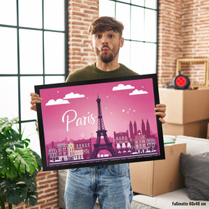 Paris Skyline Fußmatte in 35x50 cm