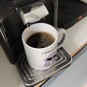 Jelly & Friends Tintenfisch Kaffeebecher mit Spruch I don‘t care